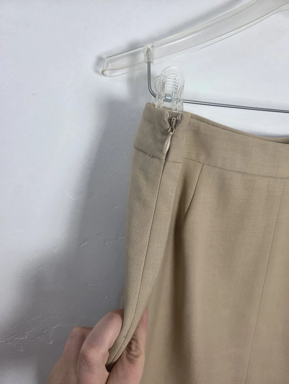 Jones New York Suit Skirt Suit Red Beige Professional Preppy Church Formal 16
